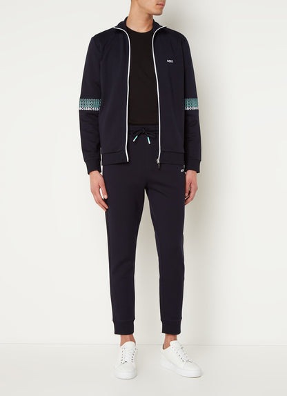 HUGO BOSS || Sweater Vest With Side Pockets And Logo Embroidery Tracksuit