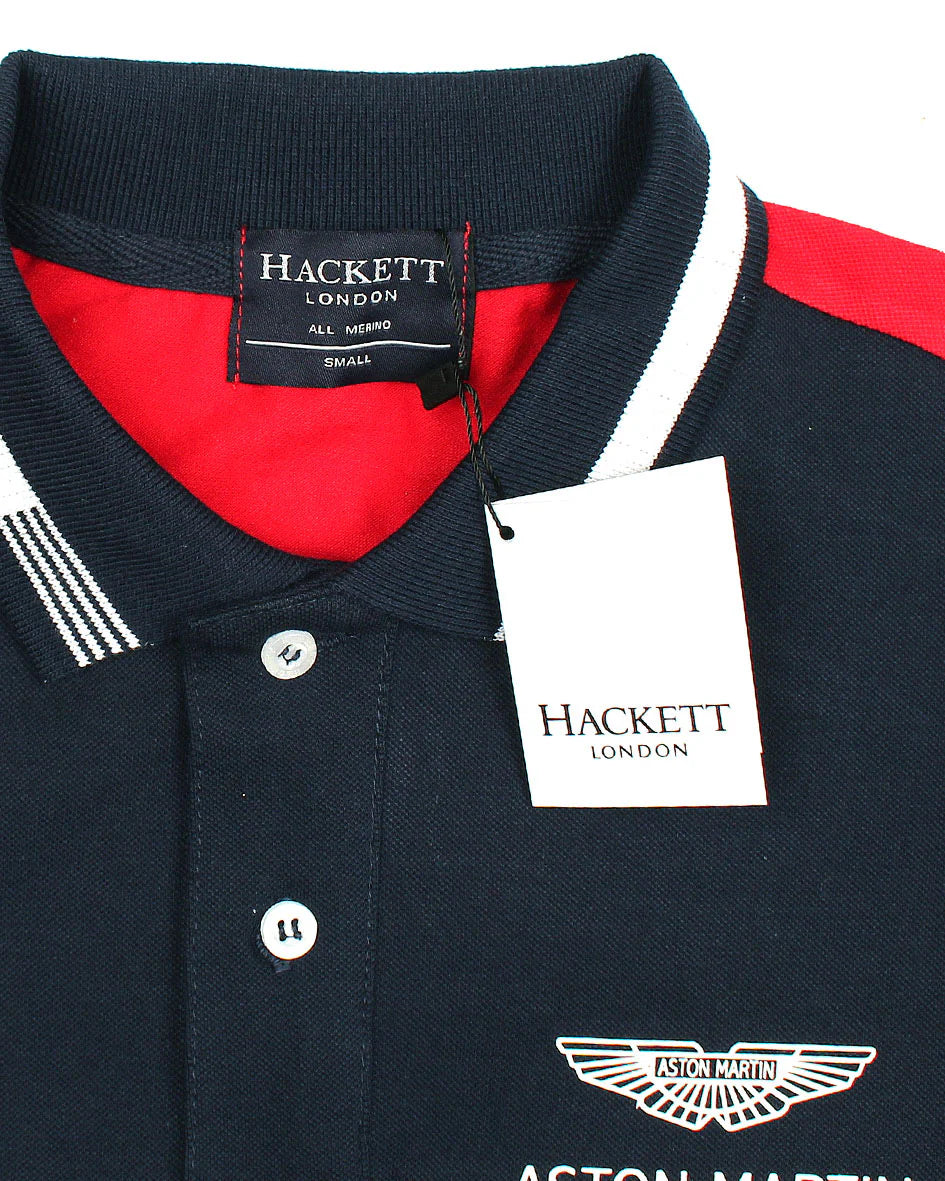 HACKETT|| Aston Martin Racing AMR SS - Polo T-Shirt - FASHION MYST 