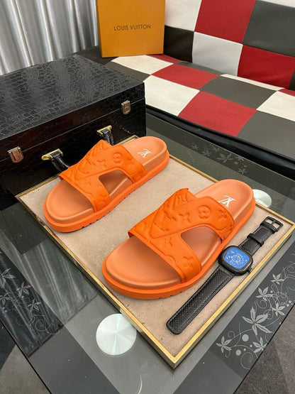 LOUIS VUITTON || Donkey Summer New Casual Beach Slippers- FASHION MYST