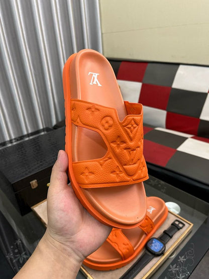 LOUIS VUITTON || Donkey Summer New Casual Beach Slippers- FASHION MYST