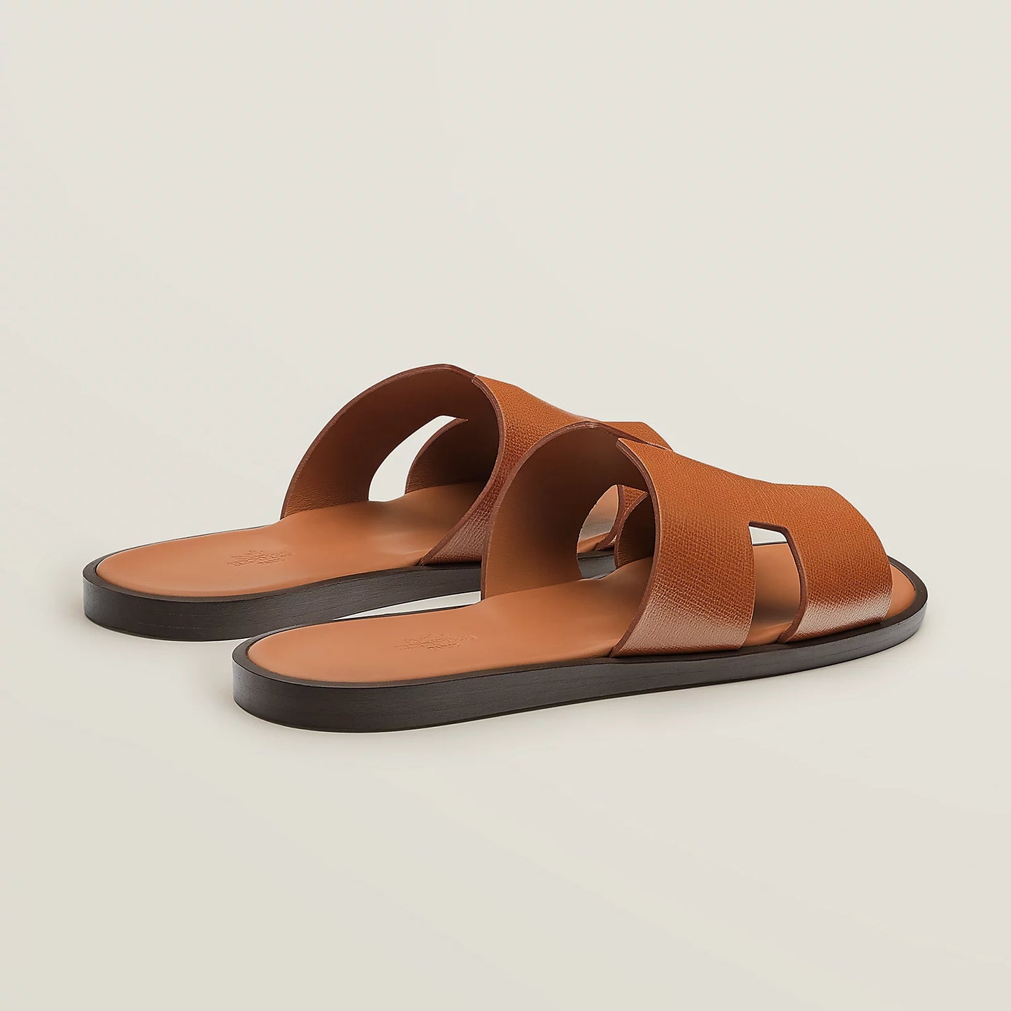 HERMES || Oran Sandal - Iconic "H" Cut-out Leather Slipper