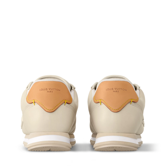 LOUIS VUITTON X TYLER || The Creator "Nairu" Sneakers – Beige & Ochre Monogram Runner