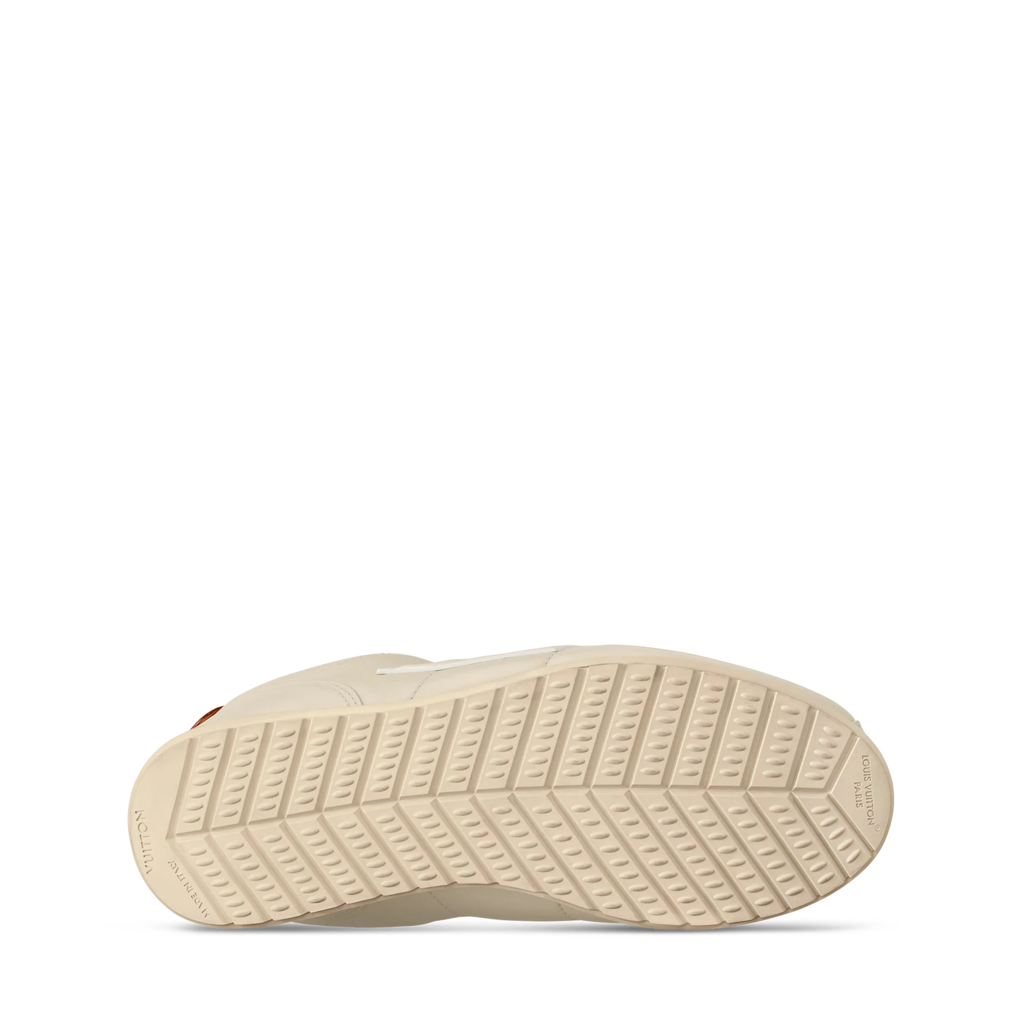 LOUIS VUITTON X TYLER || The Creator "Nairu" Sneakers – Beige & Ochre Monogram Runner