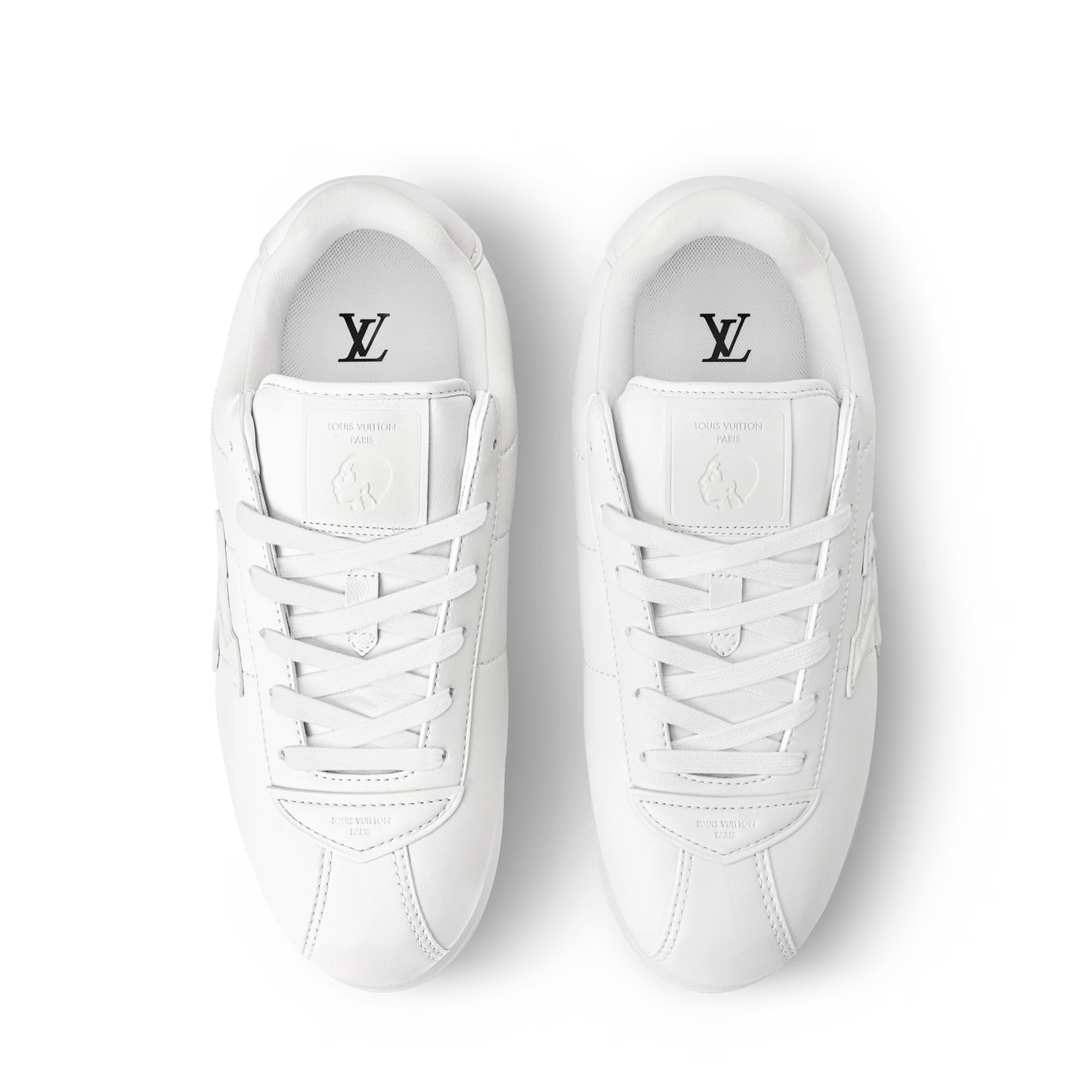 LOUIS VUITTON || LV Buttersoft Sneaker - White Leather Luxury Footwear