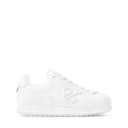 LOUIS VUITTON || LV Buttersoft Sneaker - White Leather Luxury Footwear