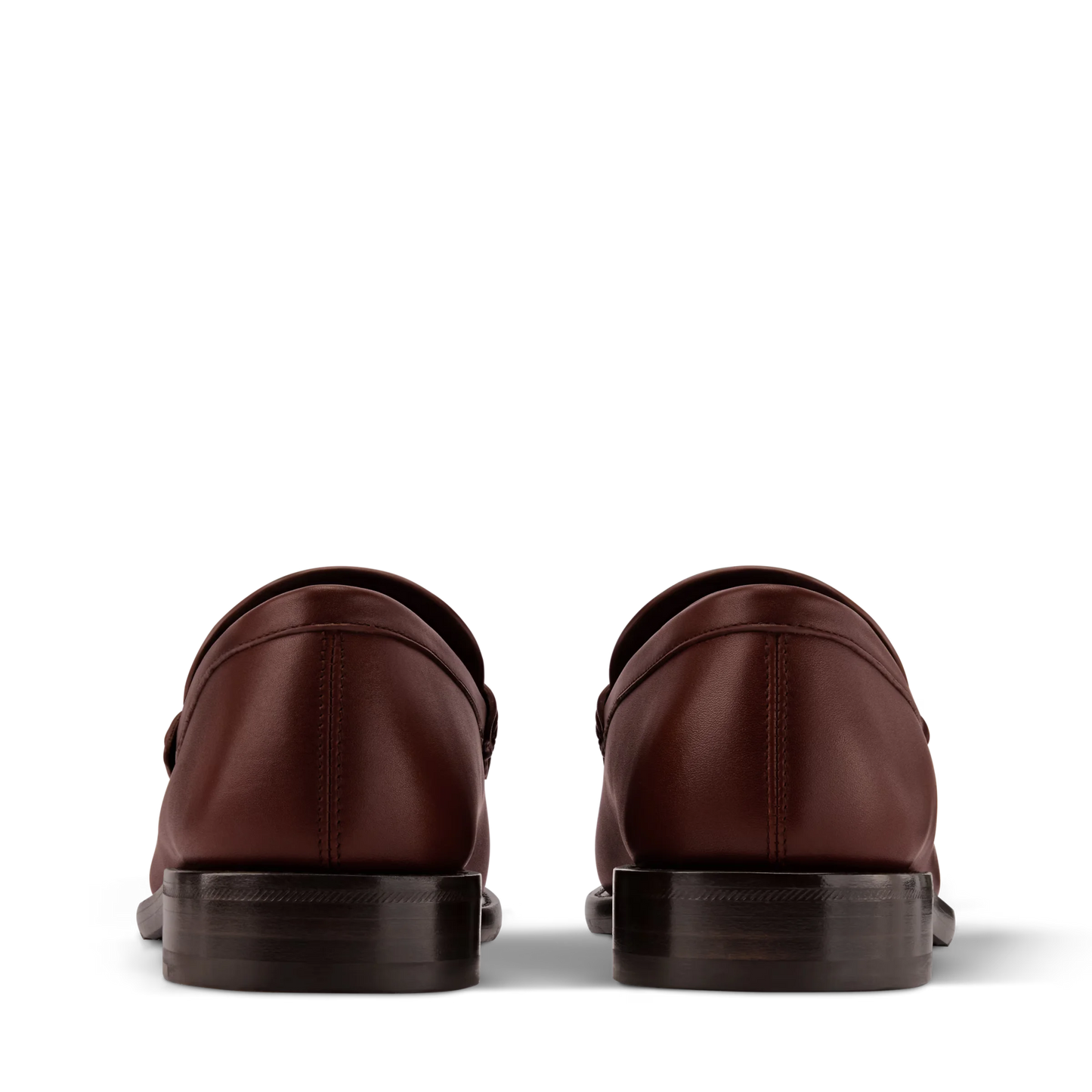 LOUIS VUITTON || LV Oxford Loafer in Burgundy Leather