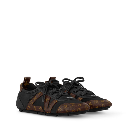 LOUIS VUITTON || LV Sneakerina In Monogram Canvas and Technical Fabric For Girls - FASHION MYST