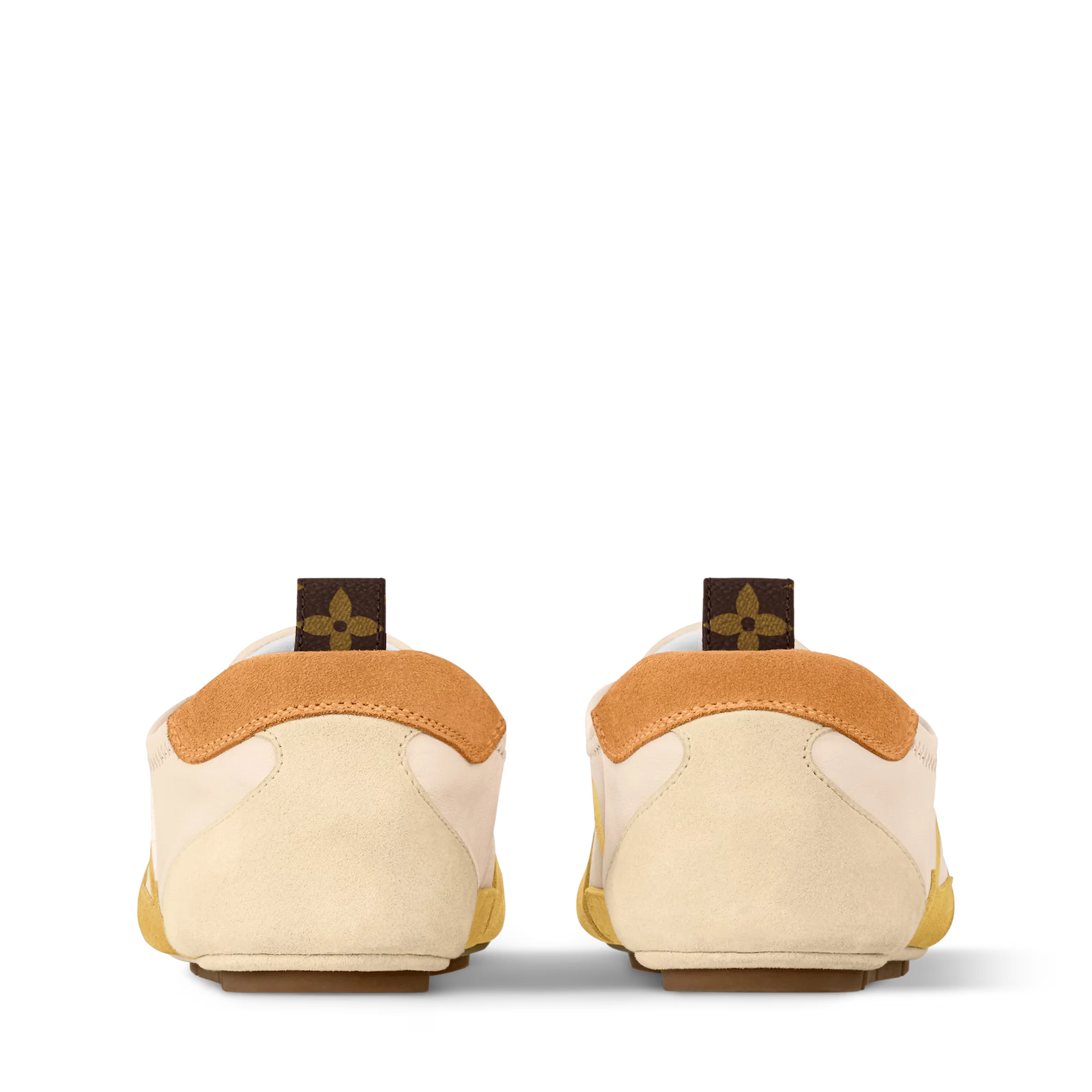 LOUIS VUITTON || LV Sneakerina Women’s Technical Mesh and Suede Sneakers – Beige/Yellow - FASHION MYST