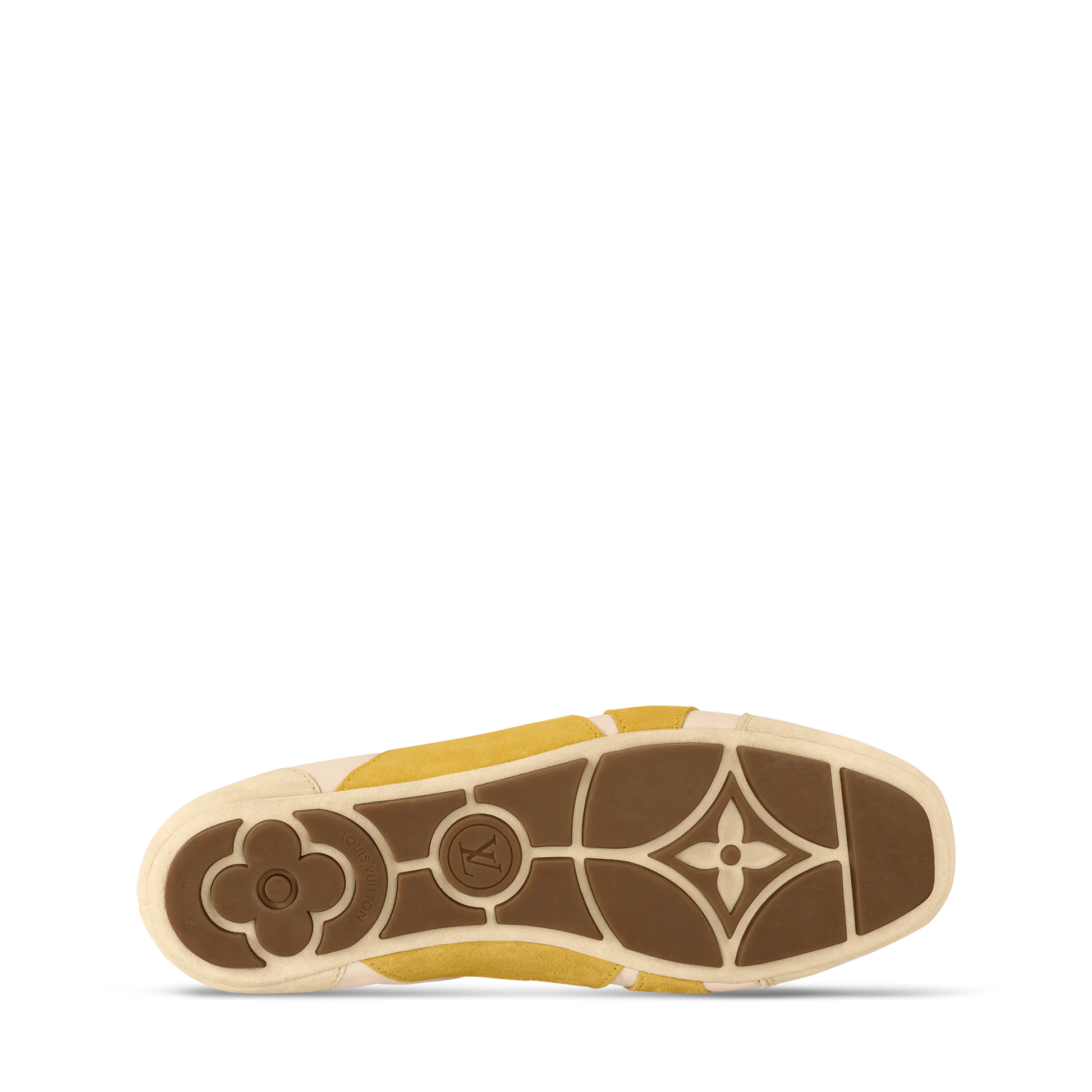 LOUIS VUITTON || LV Sneakerina Women’s Technical Mesh and Suede Sneakers – Beige/Yellow - FASHION MYST