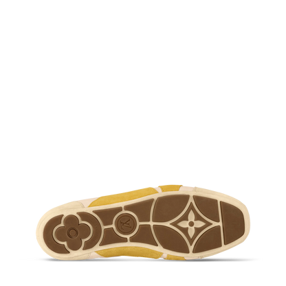 LOUIS VUITTON || LV Sneakerina Women’s Technical Mesh and Suede Sneakers – Beige/Yellow - FASHION MYST