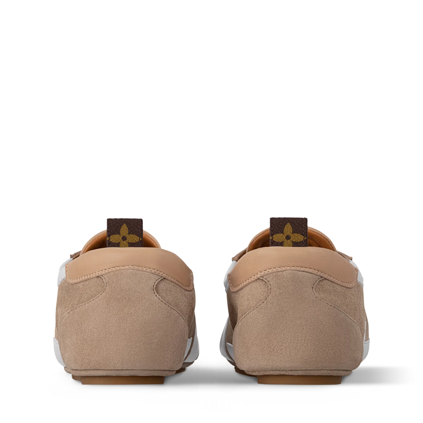 LOUIS VUITTON || LV Sneakerina in Suede Calf Leather – Beige/White - FASHION MYST