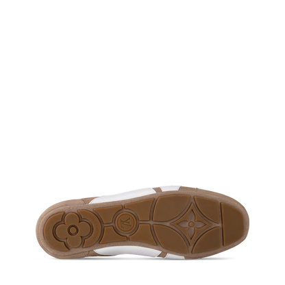 LOUIS VUITTON || LV Sneakerina in Suede Calf Leather – Beige/White - FASHION MYST