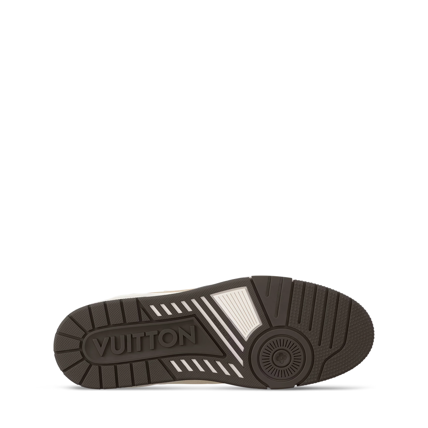 LOUIS VUITTON || Two-Tone LV Trainer Sneaker with Signature Monogram Details