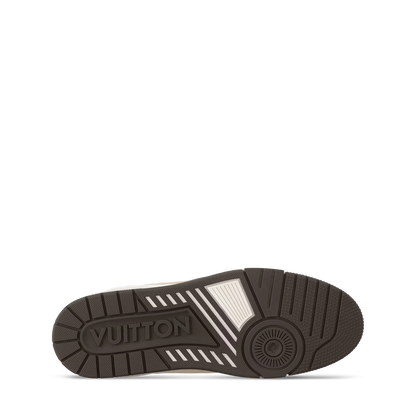 LOUIS VUITTON || Two-Tone LV Trainer Sneaker with Signature Monogram Details