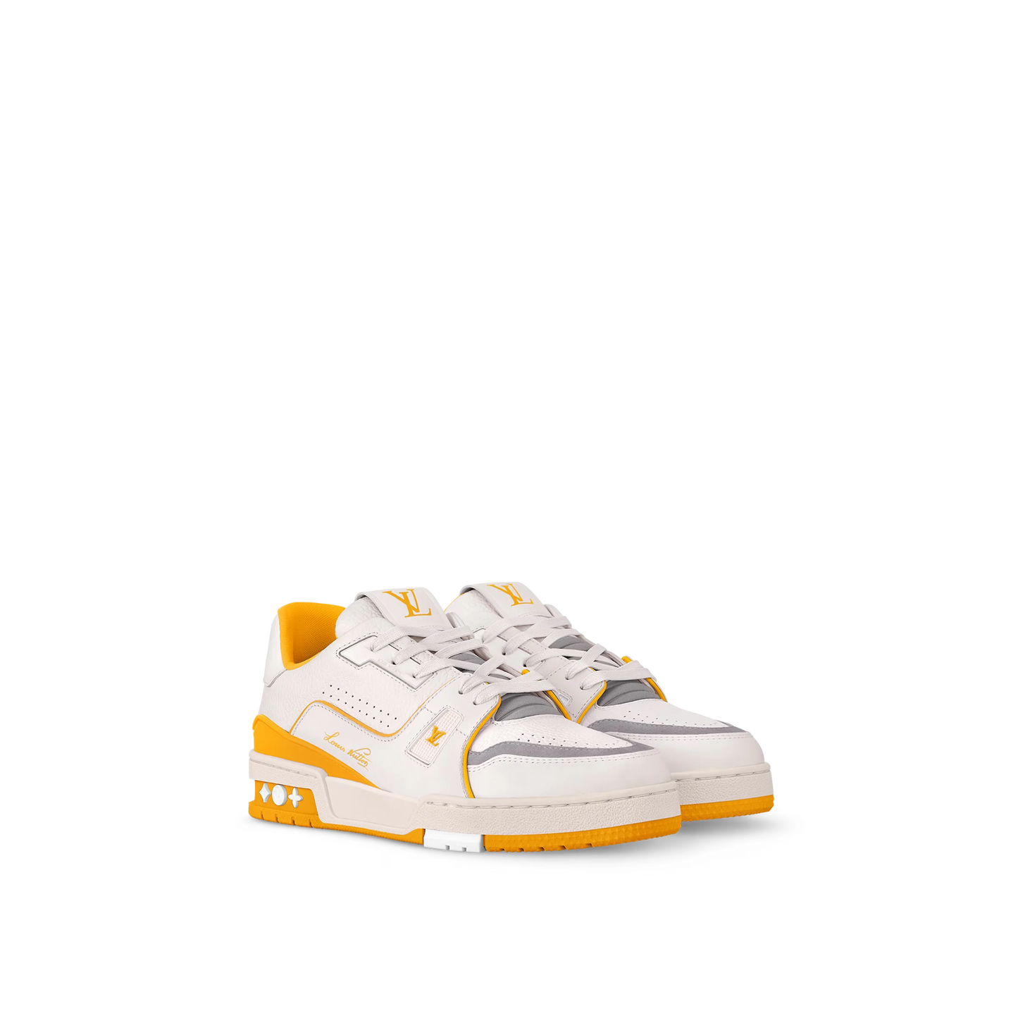 LOUIS VUITTON || LV Trainer Maxi Yellow Sneaker