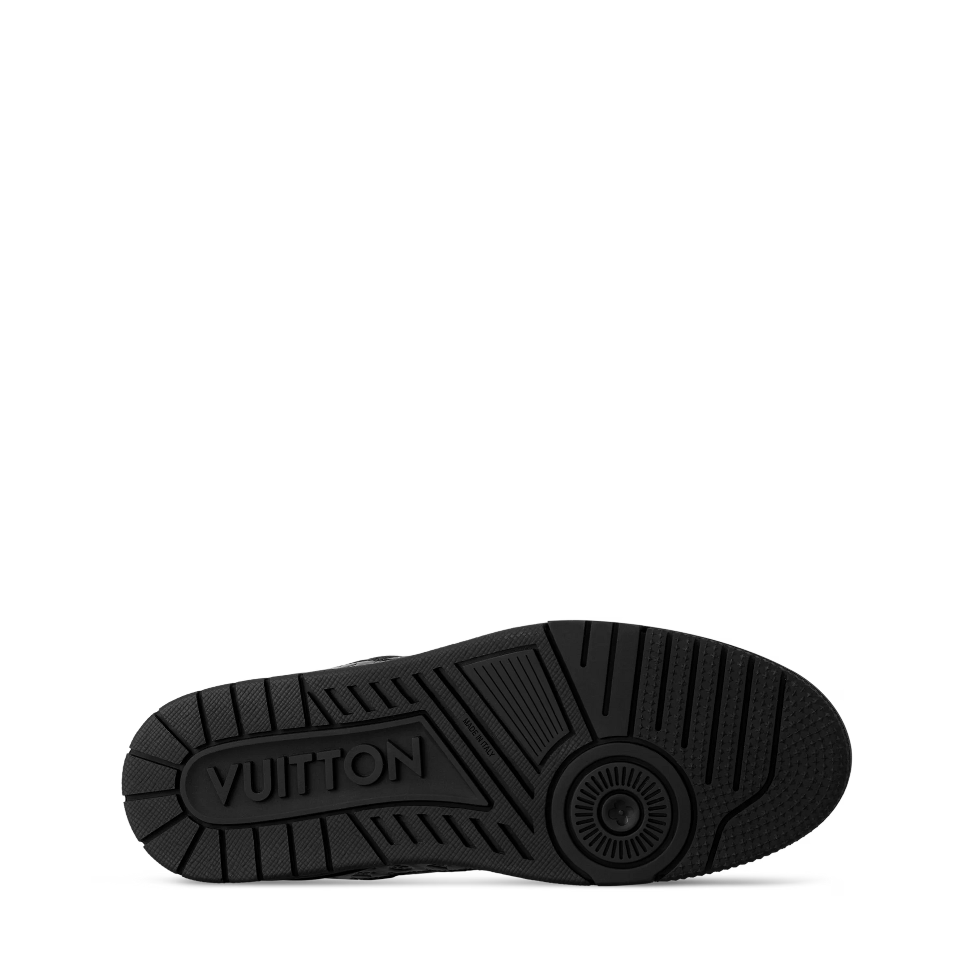 LOUIS VUITTON || LV Trainer Sneaker Monogram Empreinte Leather | Triple Black - FASHION MYST