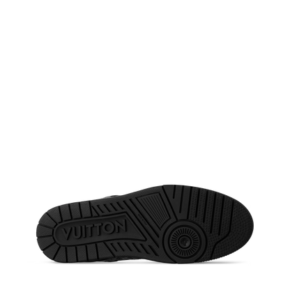 LOUIS VUITTON || LV Trainer Sneaker Monogram Empreinte Leather | Triple Black - FASHION MYST