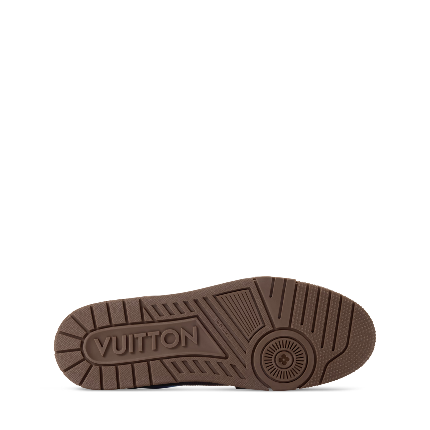 LOUIS VUITTON || LV Trainer Sneaker – Light Blue & Mocha Brown Suede