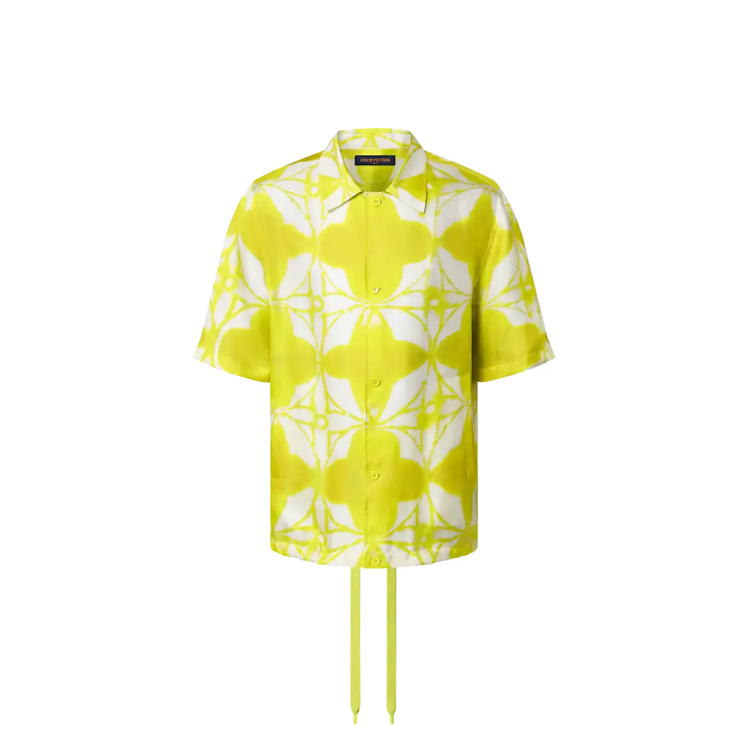 LOUIS VUITTON || Monogram Shibori Short-Sleeved Shirt - FASHION MYST 