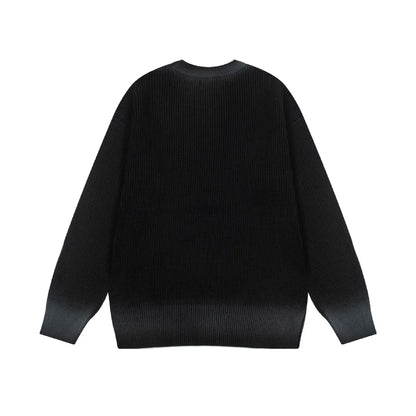 BALENCIAGA || Men's Black I Love Paris & Pullover Large Fit