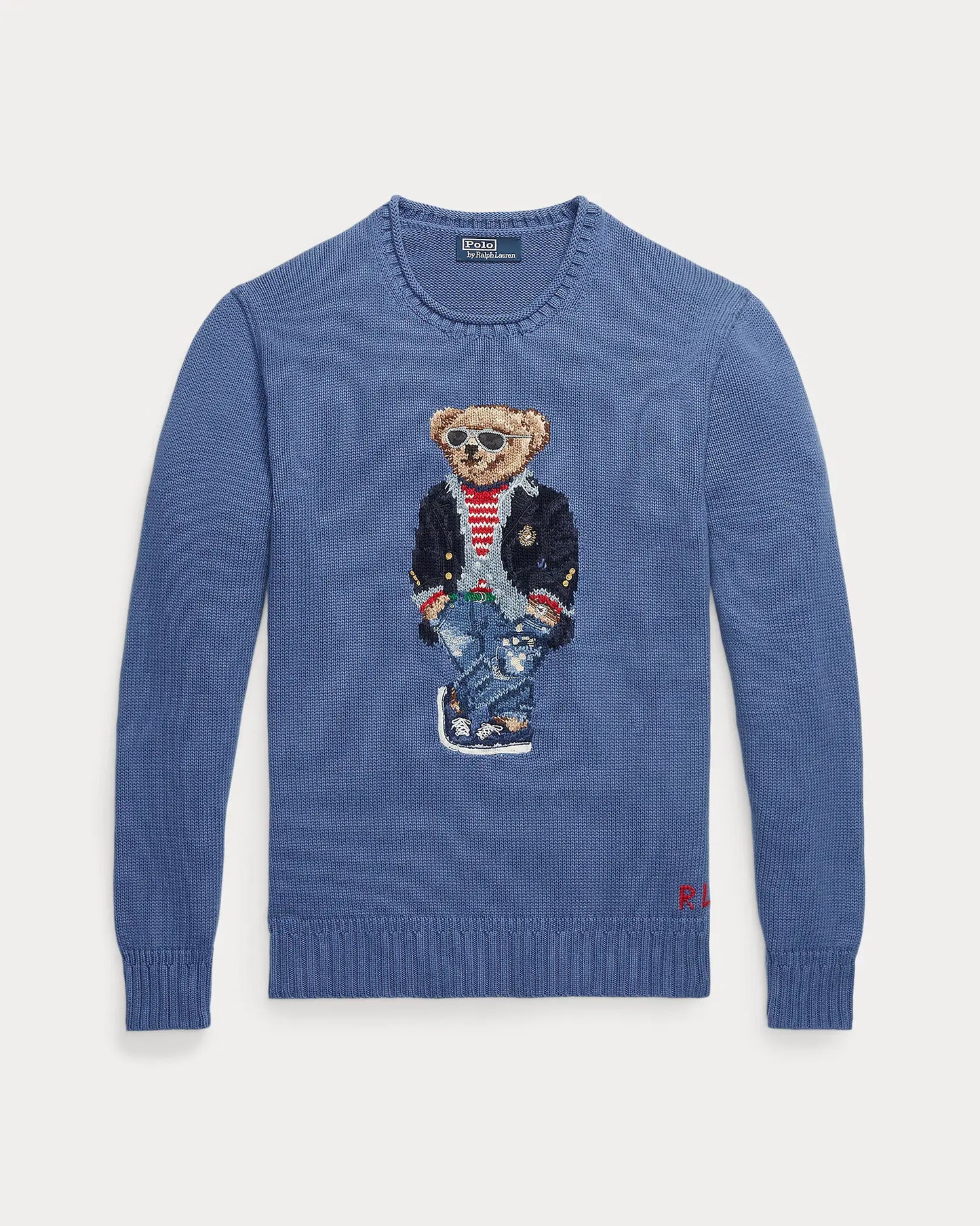 POLO RALPH LAUREN || Polo Bear Cotton Mockneck Jumper Pullover