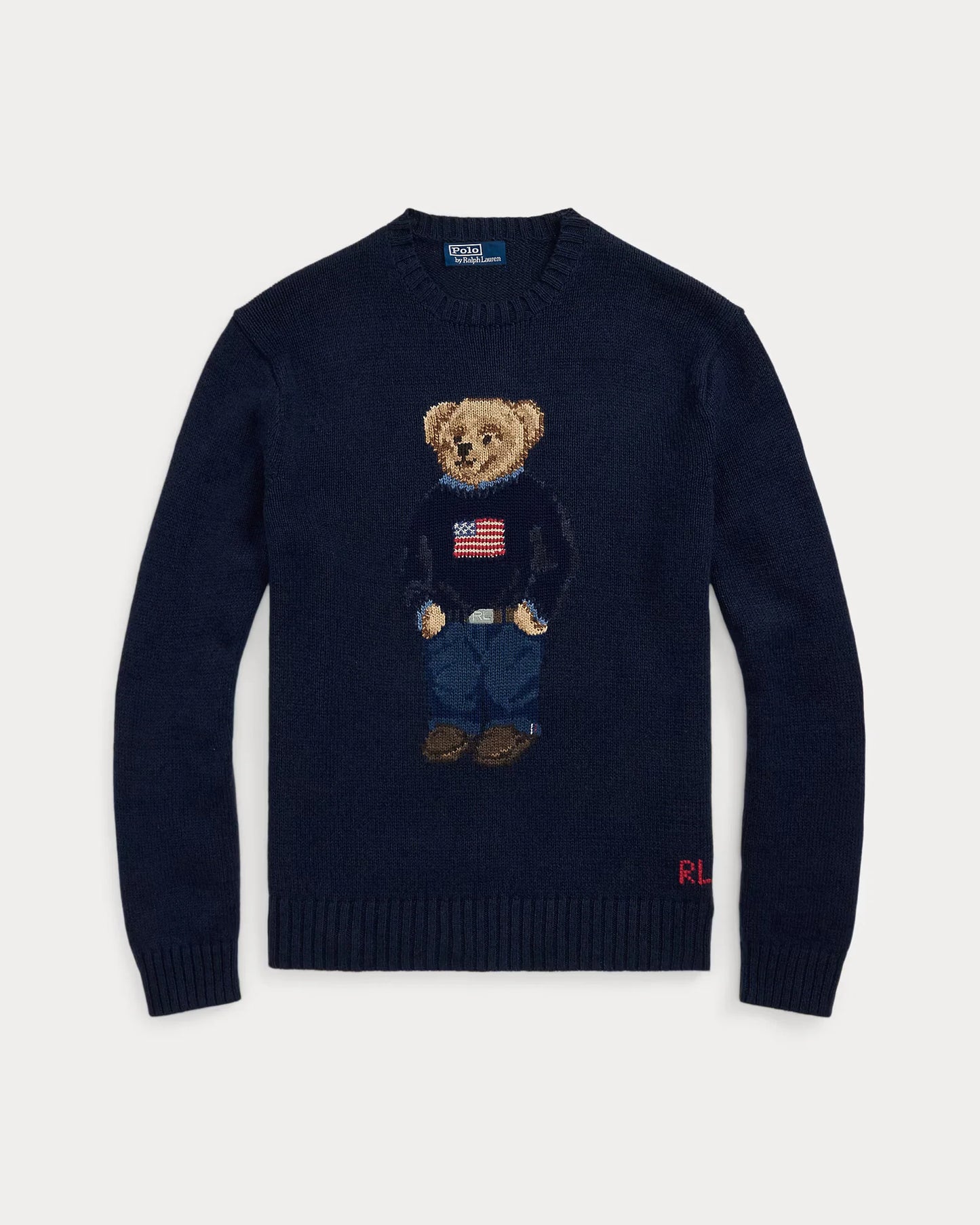 POLO RALPH LAUREN || Polo Bear Cotton-Linen Unisex Jumper Pullover