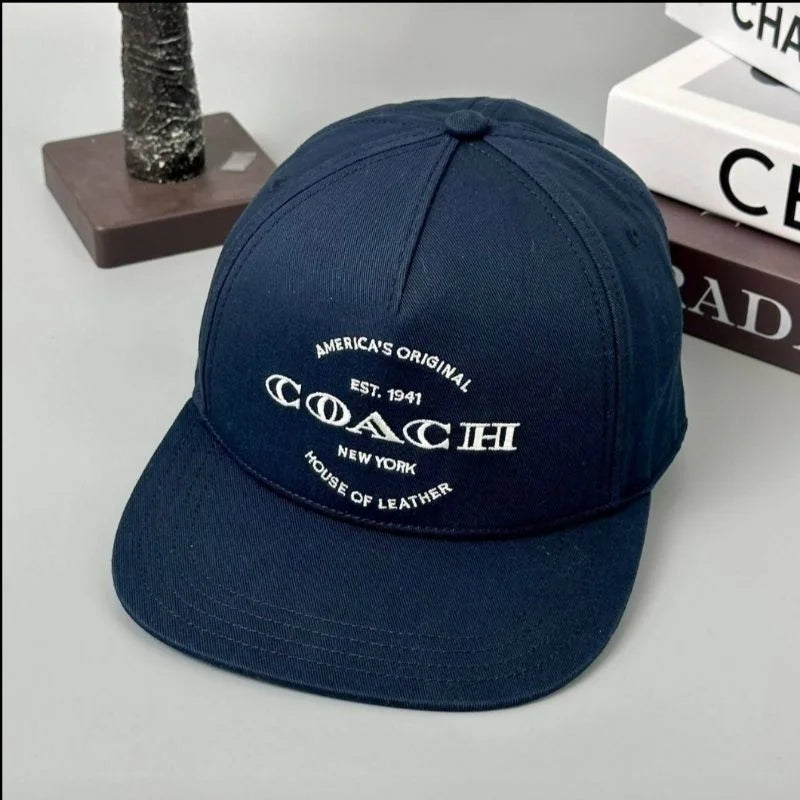 COACH || Coach 1941 House Of Leather Silk Bandana in Blue Cap - FASHION MYST 