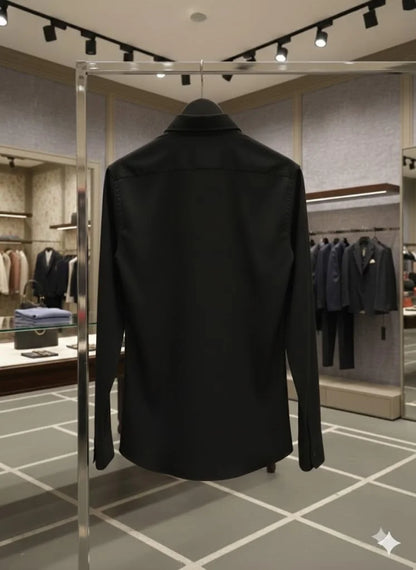 GUCCI || Men's Lion Head Crystal-Embellished Cotton Poplin Shirt