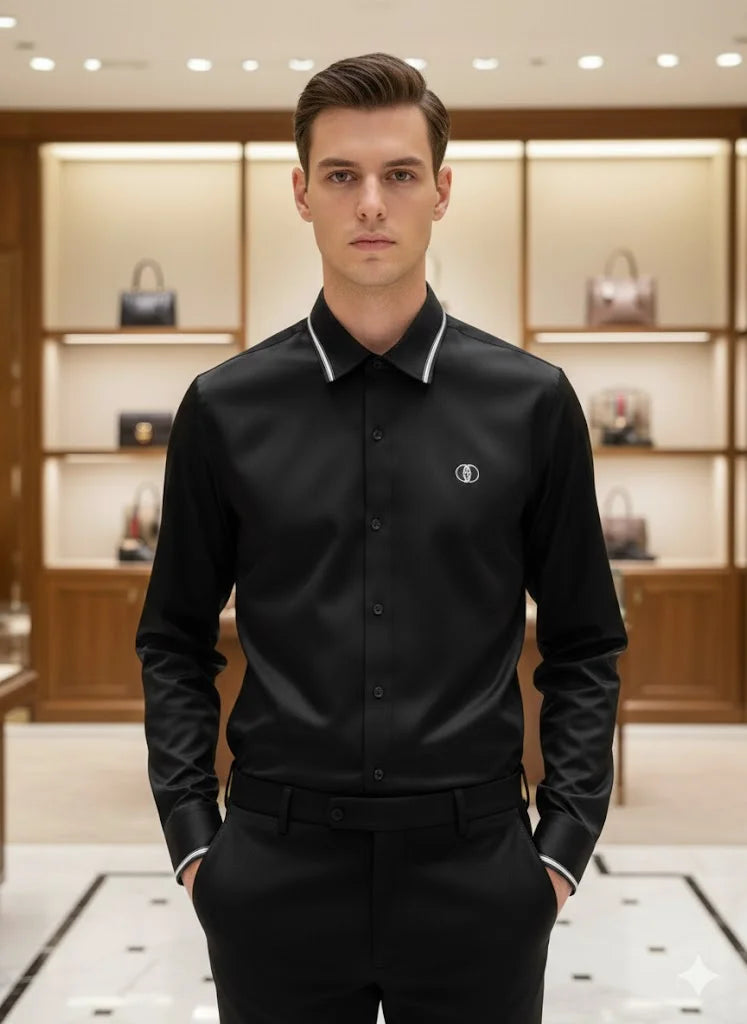 GUCCI || Men's Eschatology Graphic T-Shirt - Luxury Embroidered "Blind for Love" Collection- FASHION MYST