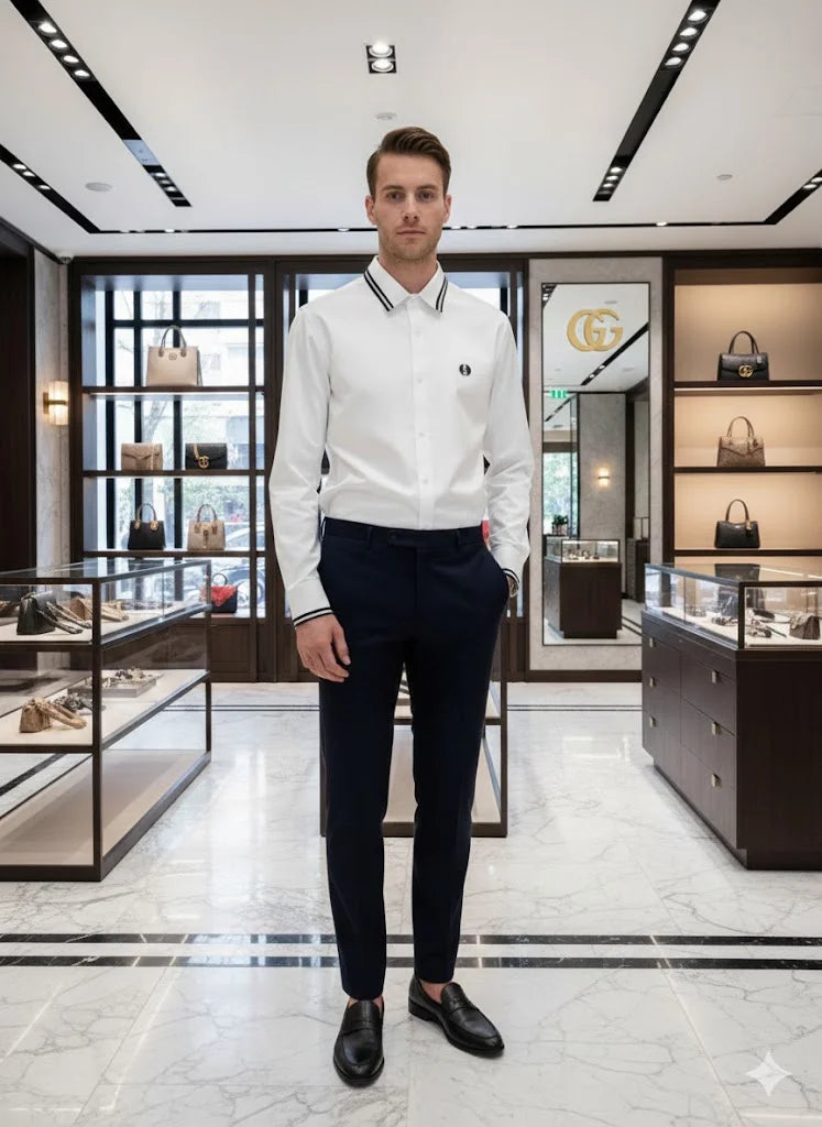 GUCCI || Men's Eschatology Graphic T-Shirt - Luxury Embroidered "Blind for Love" Collection- FASHION MYST