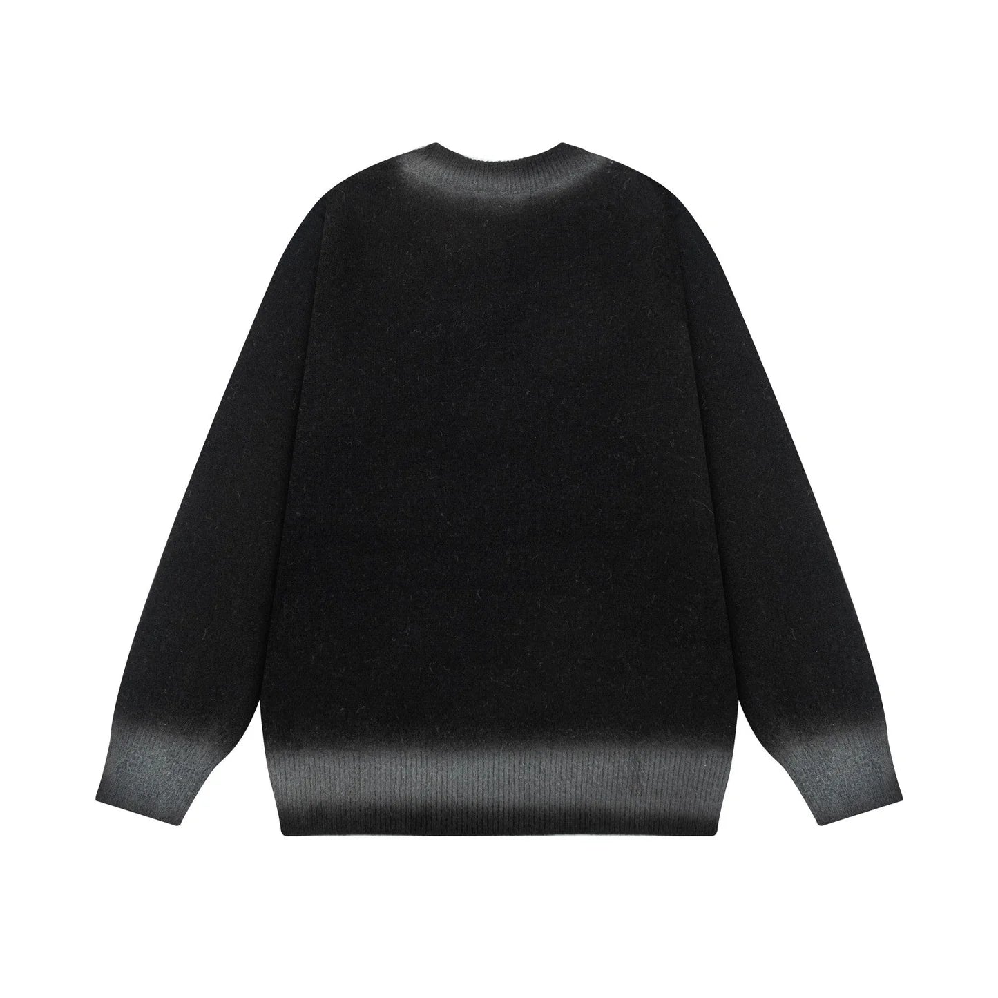 GIVENCHY || Branded Black Cotton Logo Knit Pullover